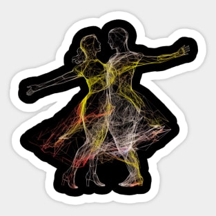 One Last Dance - Dancing Couple Sticker